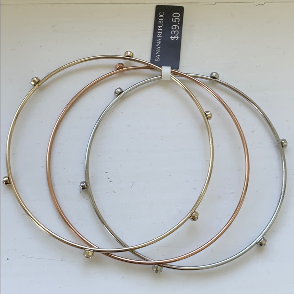 Banana republic bangles set of three